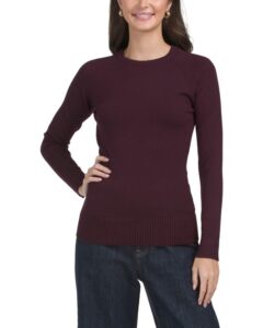 Image of sale on Cozy Raglan Crew Neck Sweater