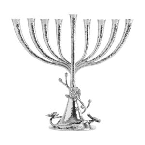 Image of sale on White Orchid Menorah