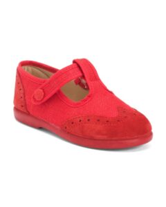 Image of sale on Suede Victoria Velcro Flats