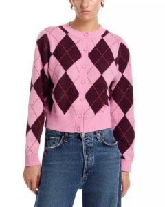 Image of sale on Maxine Argyle Cardigan Sweater