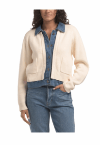 Image of sale on Francis Mixed Media Sweater