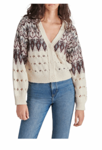 Image of sale on Irisa Fair Isle Cardigan