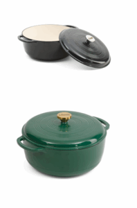 Image of sale on 7.5qt Enameled Cast Iron Dutch Oven with Stainless Steel Knob