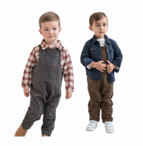 Image of sale on Remi Organic Corduroy Overalls size 3-24 m