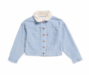 Image of sale on Big Girls Oversized Corduroy Trucker Jacket