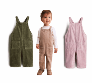 Image of sale on Corduroy Overalls size 4m-2y