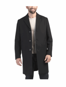 Image of sale on Melton Three Button Coat