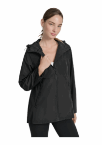 Image of sale on LOGO-EMBELLISHED HOODED JACKET
