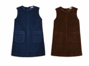 Image of sale on Girls' corduroy pinafore dress