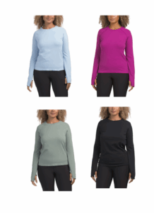Image of sale on Long Sleeve Meet and Greet Top with Thumbholes