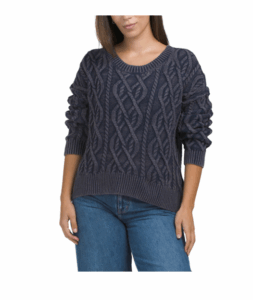 Image of sale on Cable Knit Pull over Sweater