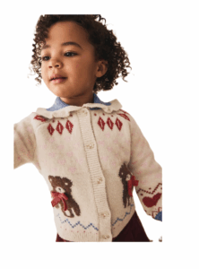 Image of sale on Kids’ Teddy Bear Cardigan