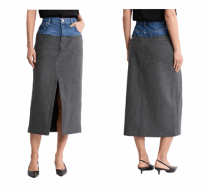 Image of sale on Le Mix Midi Skirt