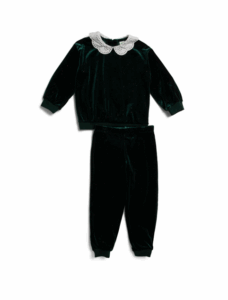 Image of sale on Infant and Toddler Girls 2pc Sparkle Velour Set