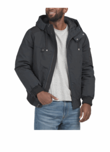 Image of sale on Wolmar Waxed Insulated Hooded Bomber Jacket