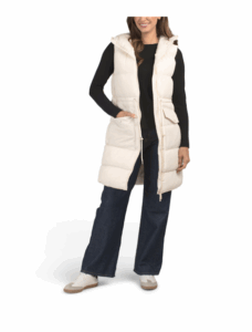 Image of sale on Long Quilted Vest