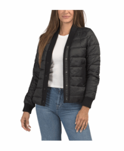Image of sale on Quilted Varsity Jacket