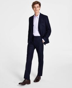 Image of sale on Men’s Ready Flex Slim-fit Suit