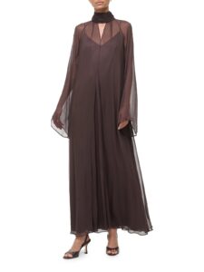 Image of sale on Esther Chiffon Maxi Dress