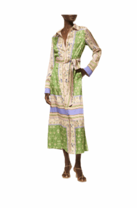 Image of sale on Griselda Belted Midi Dress