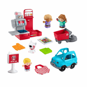 Image of sale on Fisher-price Little People Target Run Playset for Toddlers & Kids’ 11 Play Pieces