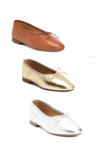 Image of sale on Leather Dream Ballerina Flats