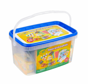 Image of sale on 115pc Kids’ Super Art and Craft Kit: