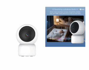 Image of sale on Luna Baby Camera – 2k Hd Smart Monitor with Cry & Temperature Detection