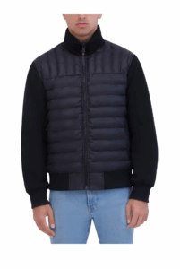 Image of sale on Water Repellent Quilted Bomber Jacket