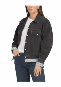 Image of sale on 90s Double Lined Layered Cake Trucker Jacket