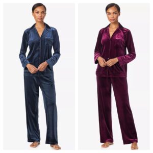 Image of sale on Women’s Long Sleeves Notch Collar Pajama Set