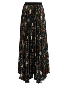 Image of sale on Katz Floral Pleated Maxi Skirt