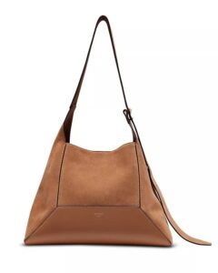 Image of sale on Diamond Suede Hobo Bag