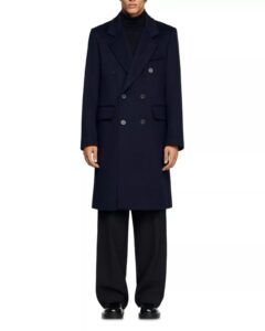 Image of sale on F25 Dionisus Double Breasted Wool & Cashmere Coat