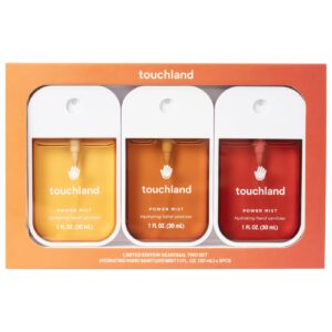 Image of sale on Touchland Limited Edition Power Mist Hydrating Hand Sanitizer Seasonal Trio Set
