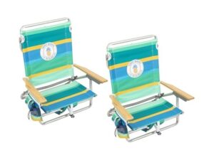 Image of sale on Tommy Bahama Classic Lay Flat Backpack Beach Chair 2-pack