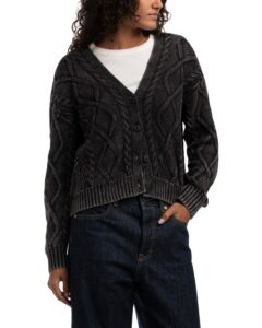 Image of sale on Cable Stitch Long Sleeve Cardigan