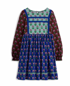Image of sale on Kids’ Floral Print Cotton Jersey Dress