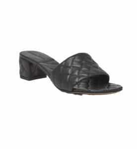 Image of sale on Quilted Leather Mule Sandals
