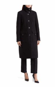 Image of sale on Almedia Wool Blend Twill Coat