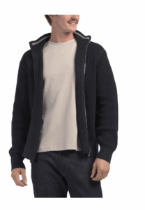 Image of sale on Gary Cashton Mock Neck Zip Sweater