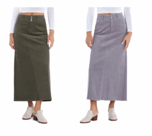 Image of sale on Corduroy Maxi Skirt