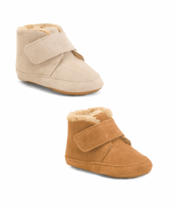 Image of sale on Unisex Suede Shoofly Booties (baby Toddler)