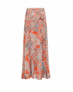 Image of sale on Torin Pleated Maxi Skirt