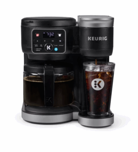 Image of sale on Keurig K-duo Hot & Iced Single-serve & Carafe Coffee Maker Black: Electric Drip Coffee Pot, 72 Oz Capacity