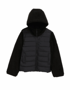 Image of sale on Derik Mixed Media Puffer Jacket Size 8-14