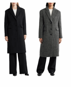 Image of sale on Fitted Longline Coat Up to 60% off