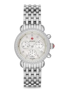 Image of sale on 36mm Csx Stainless Steel & Diamond Chronograph Watch