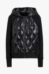 Image of sale on Fleece-paneled Quilted Shell Down Hoodie