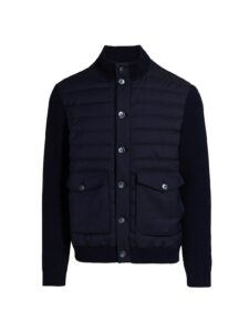 Image of sale on Wool-blend Bomber Jacket